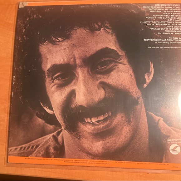 Jim Croce His Photographs & Memories Greatest hits vinyl LP - Picture 2 of 2